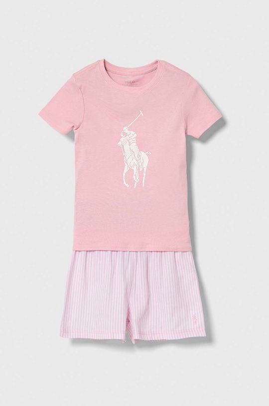 Детская пижама Polo Ralph Lauren, розовый