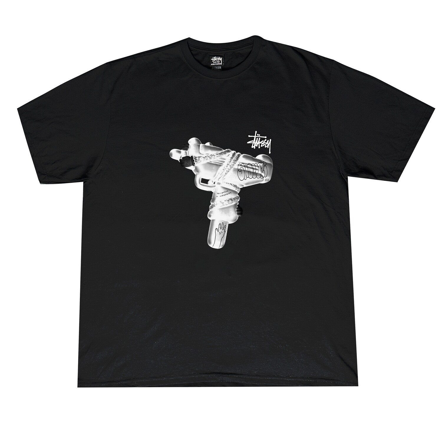 

Футболка унисекс черная Stussy, черный
