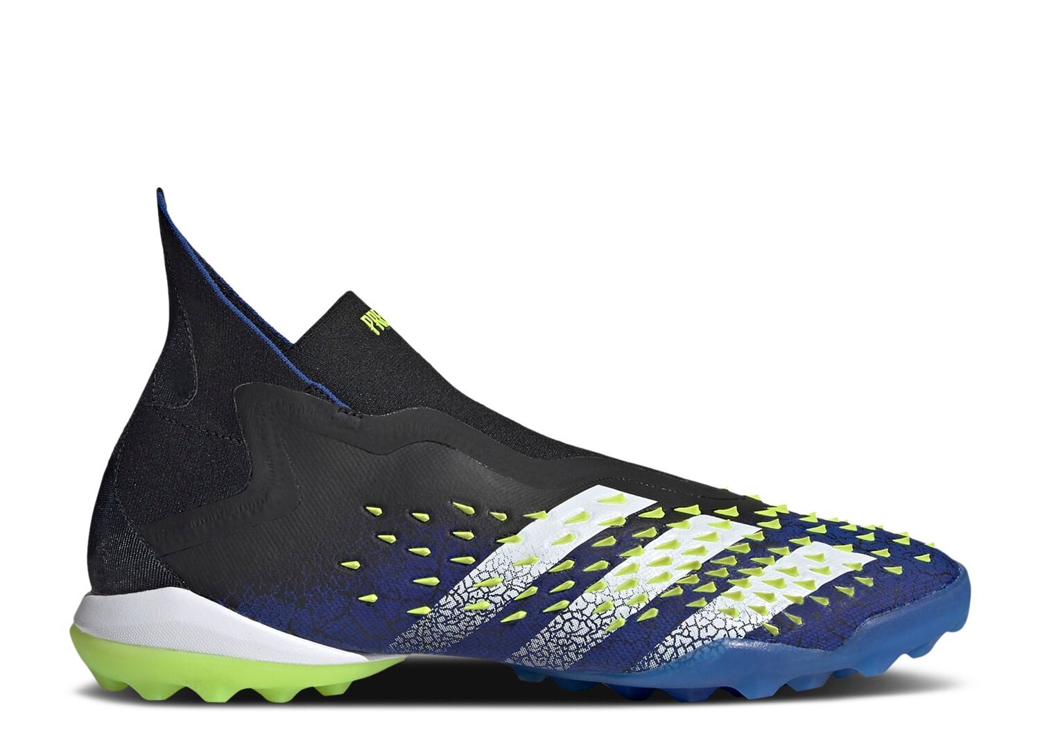 

Кроссовки adidas Predator Freak+ Laceless Tf 'Demonskin - Black', черный