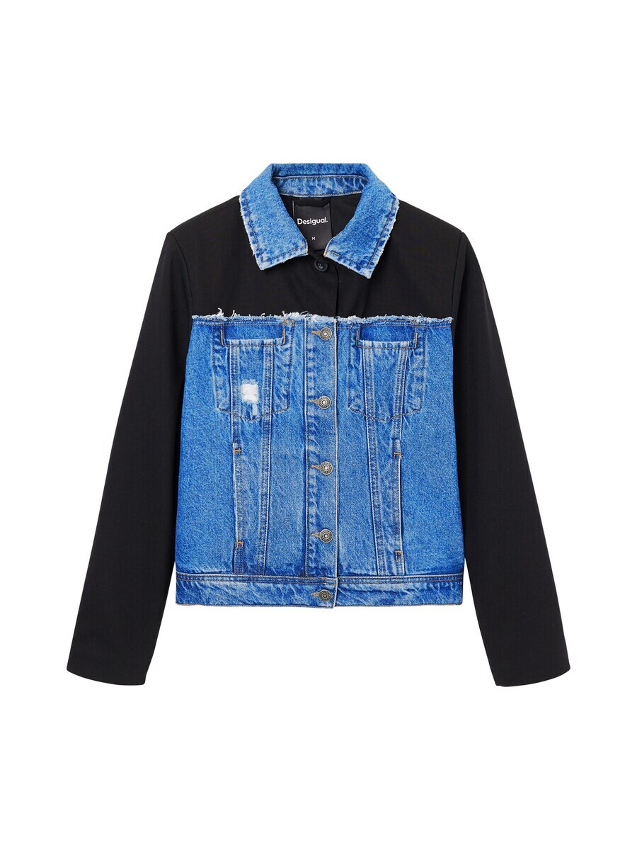 

Межсезонная куртка Desigual, синий джинсовый