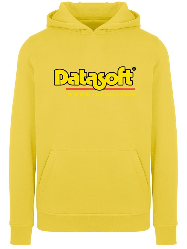 

Пуловер F4NT4STIC DATASOFT gelb Retro Videospiel Gaming, цвет taxi yellow