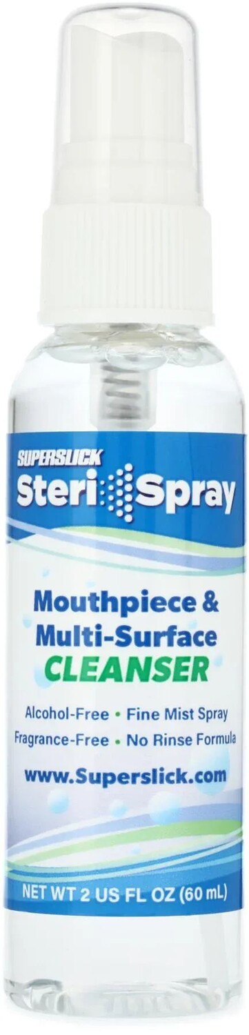 

Очиститель мундштука Superslick Steri-Spray - 2 унций