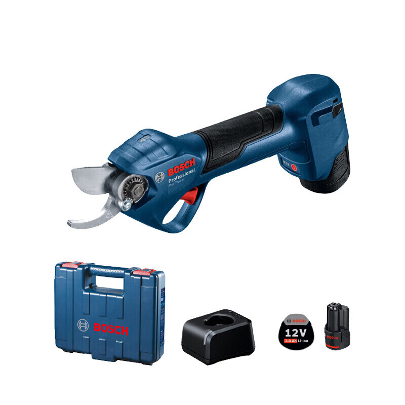 Секатор Bosch Pro Pruner с двумя аккумуляторами