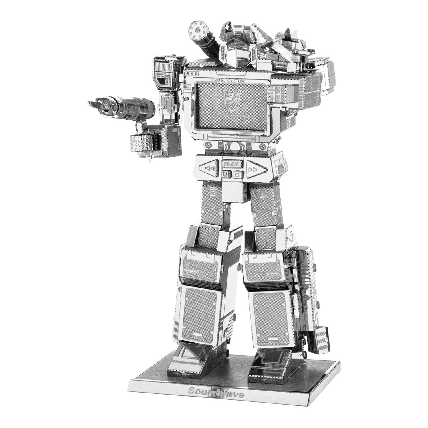 Комплект Transformers Soundwave Metal Earth 3D Laser Cut Mode от Fascinations фигурка reaction figure transformers – soundwave 9 см