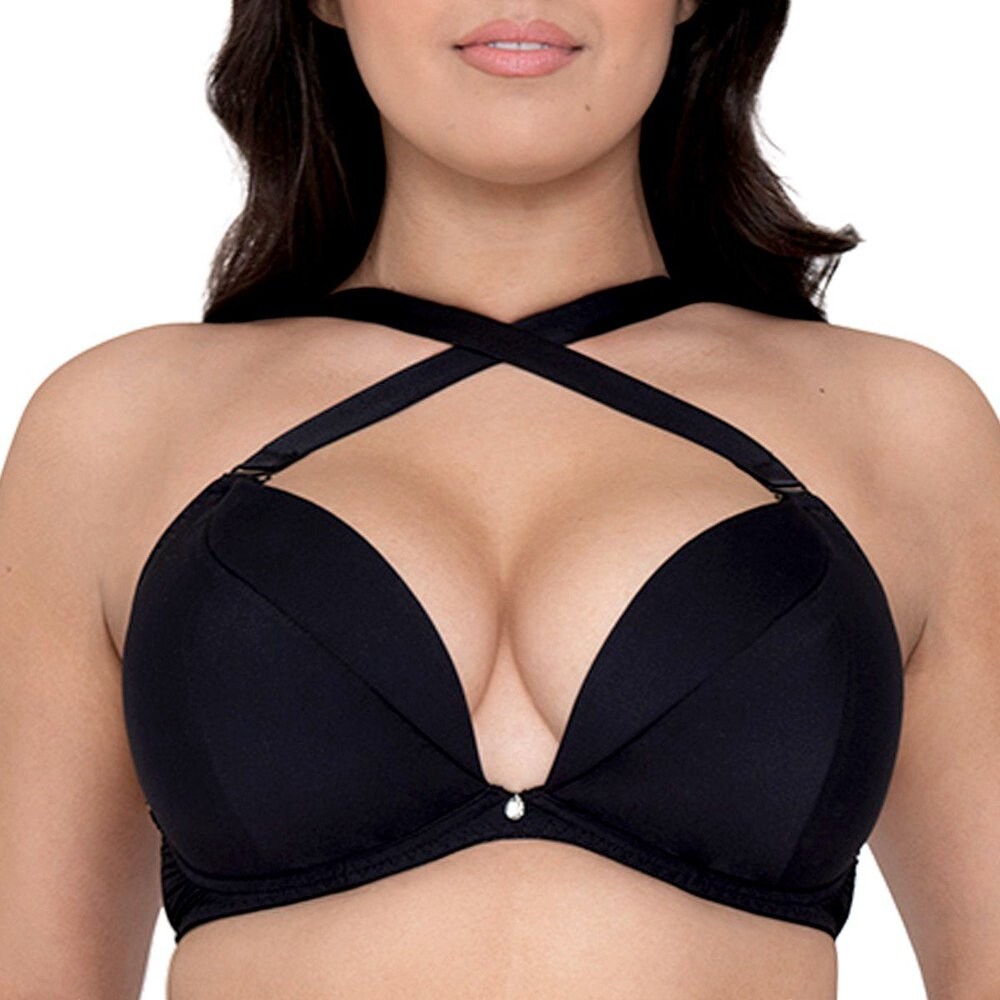 

Бюстгальтер Curvy Kate Superplunge Multiway Plus Size, черный