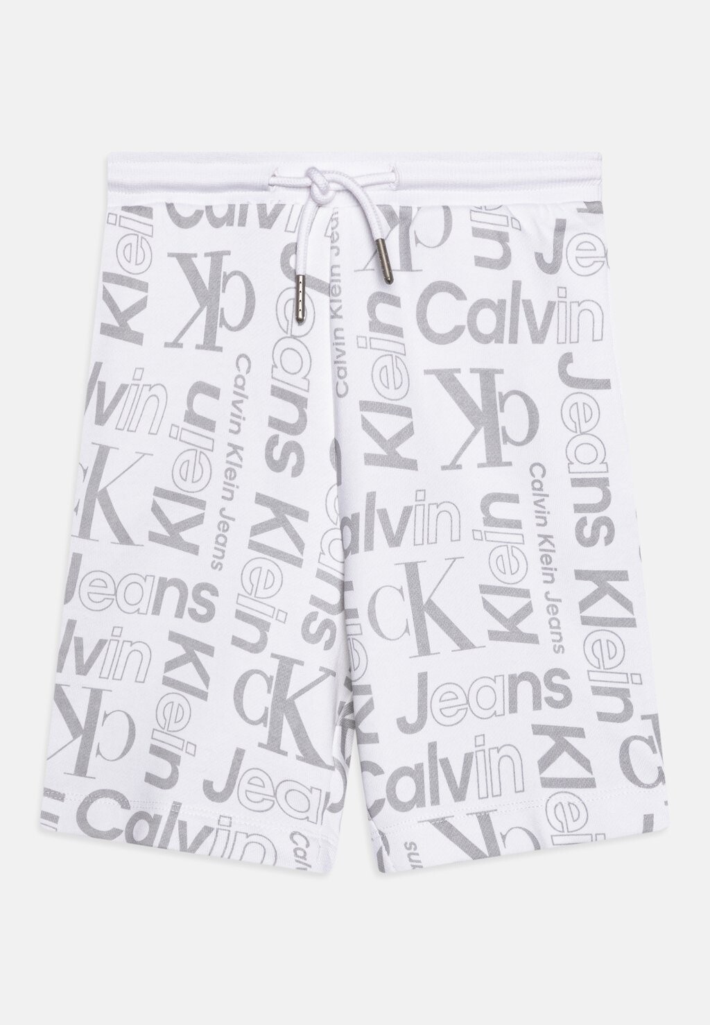 

Шорты Calvin Klein Jeans, цвет white/light grey