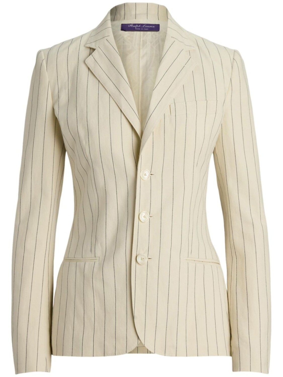 

Ralph Lauren Collection блейзер Skye в тонкую полоску, нейтральный цвет