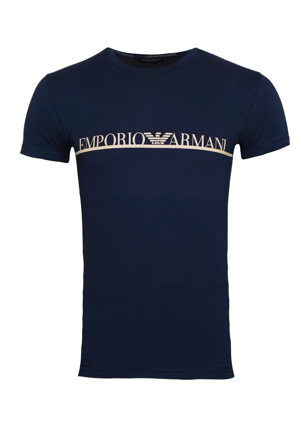 

Футболка с принтом Emporio Armani, Dunkelblau