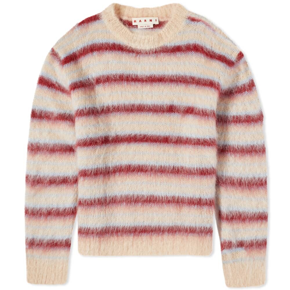 

Трикотаж с круглым вырезом Marni из мохера