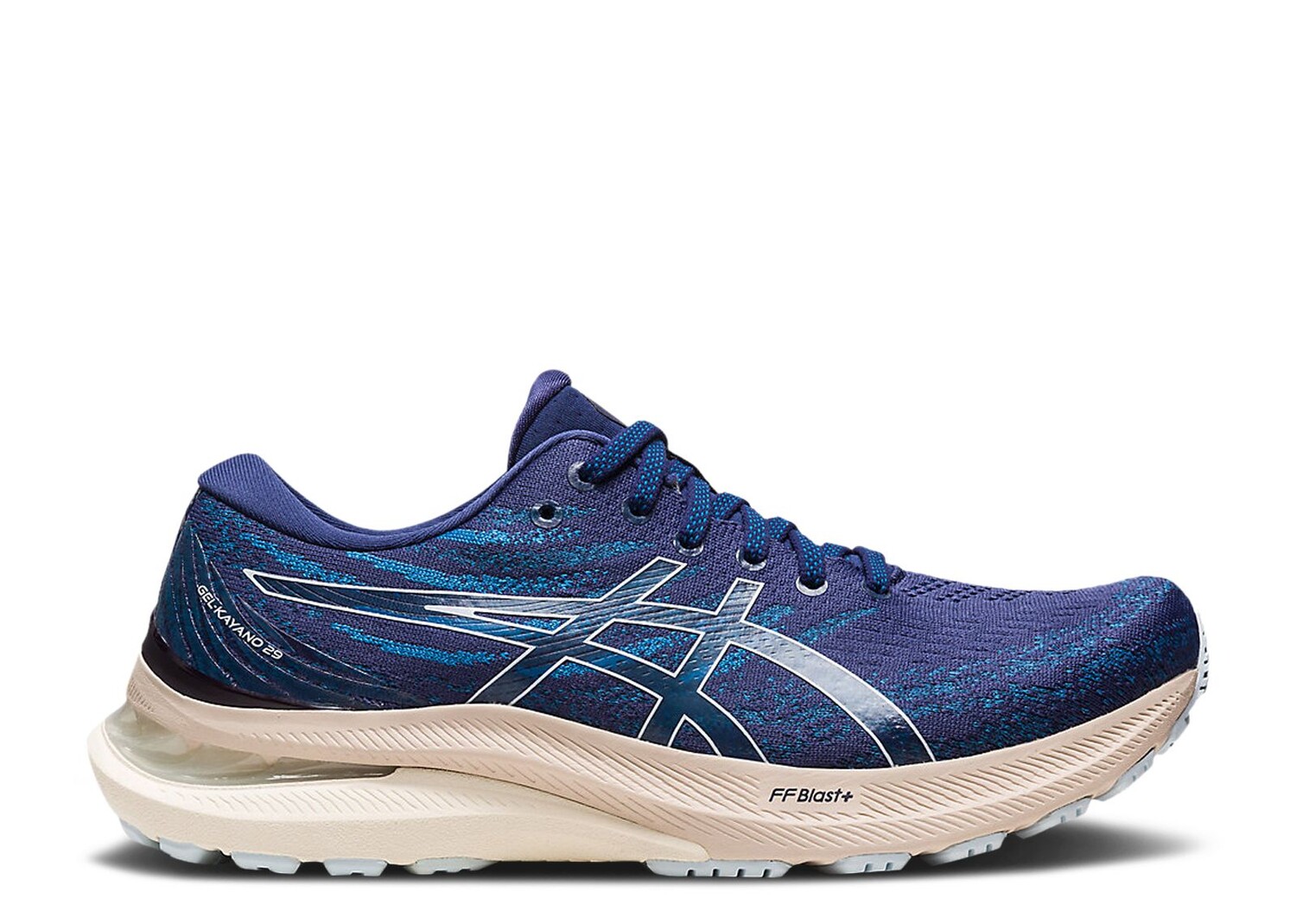 Кроссовки ASICS Wmns Gel Kayano 29 'Indigo Blue Sky', синий кроссовки asics wmns gel rocket 10 sky indigo blue синий