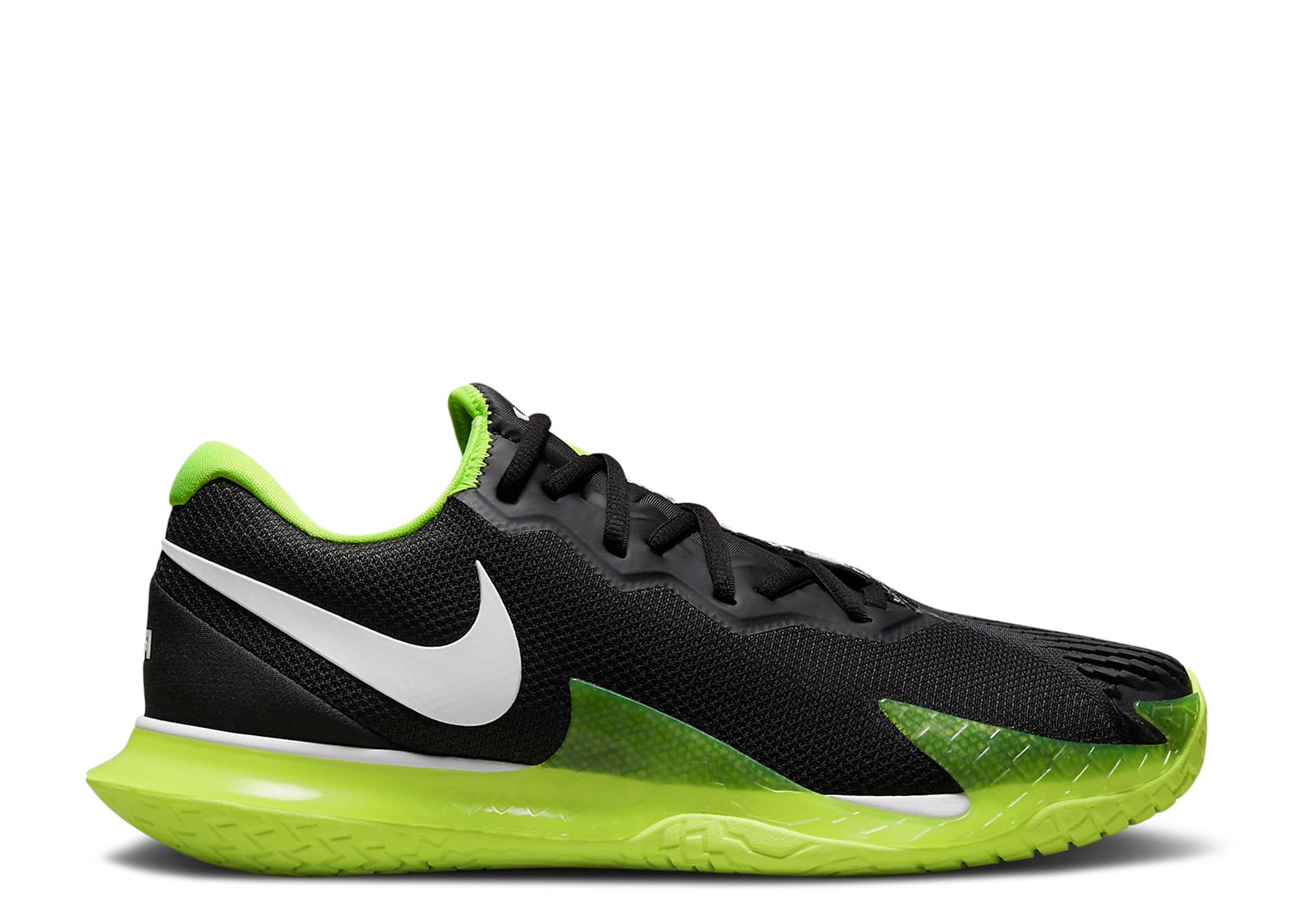 

Кроссовки Nike Nikecourt Zoom Vapor Cage 4 Rafa 'Off Noir Volt', черный