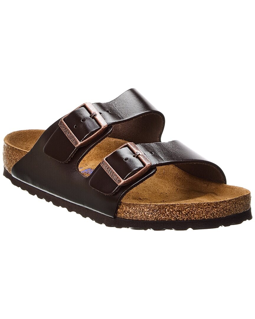 

Женские сандалии Birkenstock Arizona Birko-Flor с мягкой стелькой, коричневый