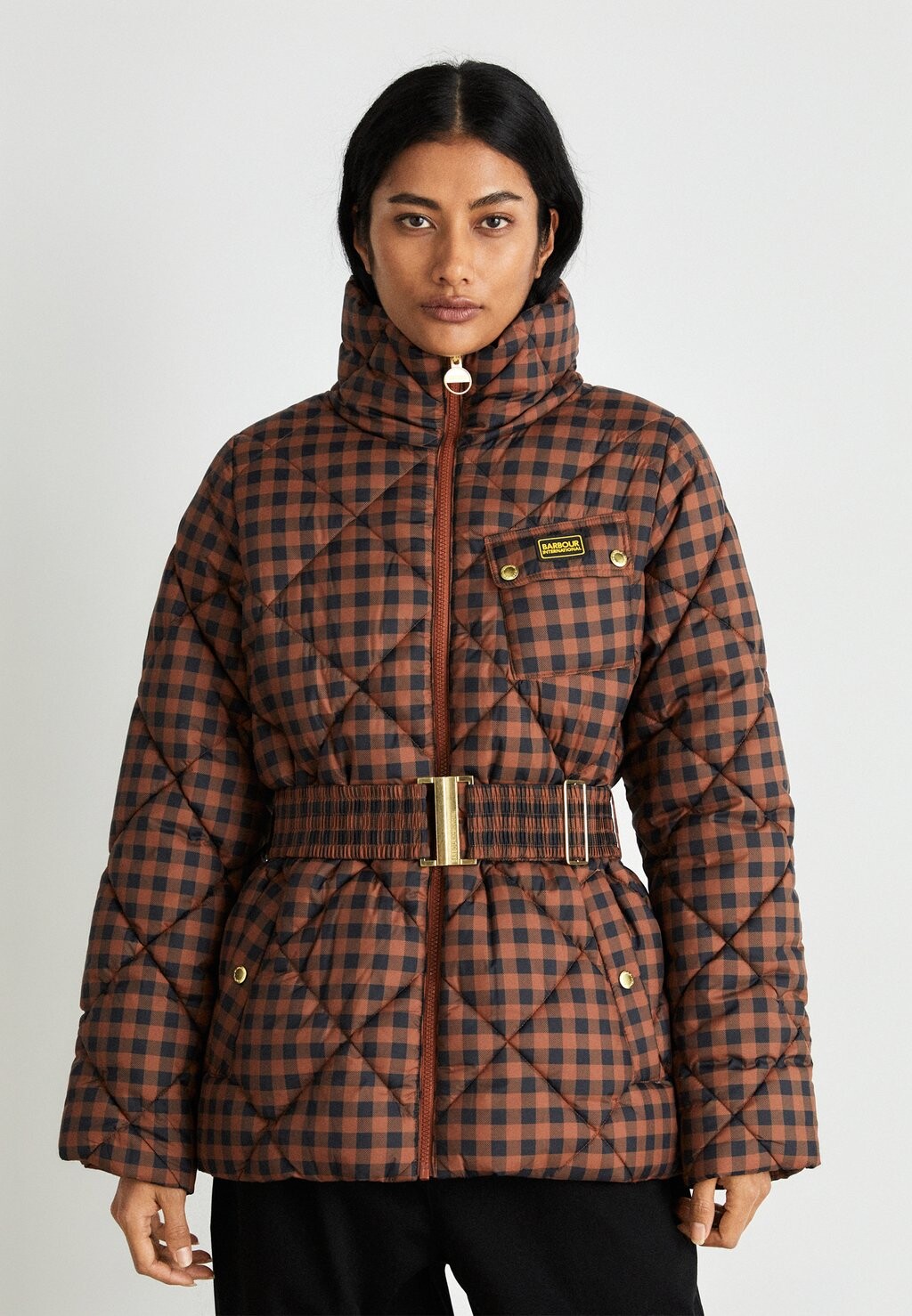 

Зимняя куртка AURORA QUILT Barbour International, коричневый