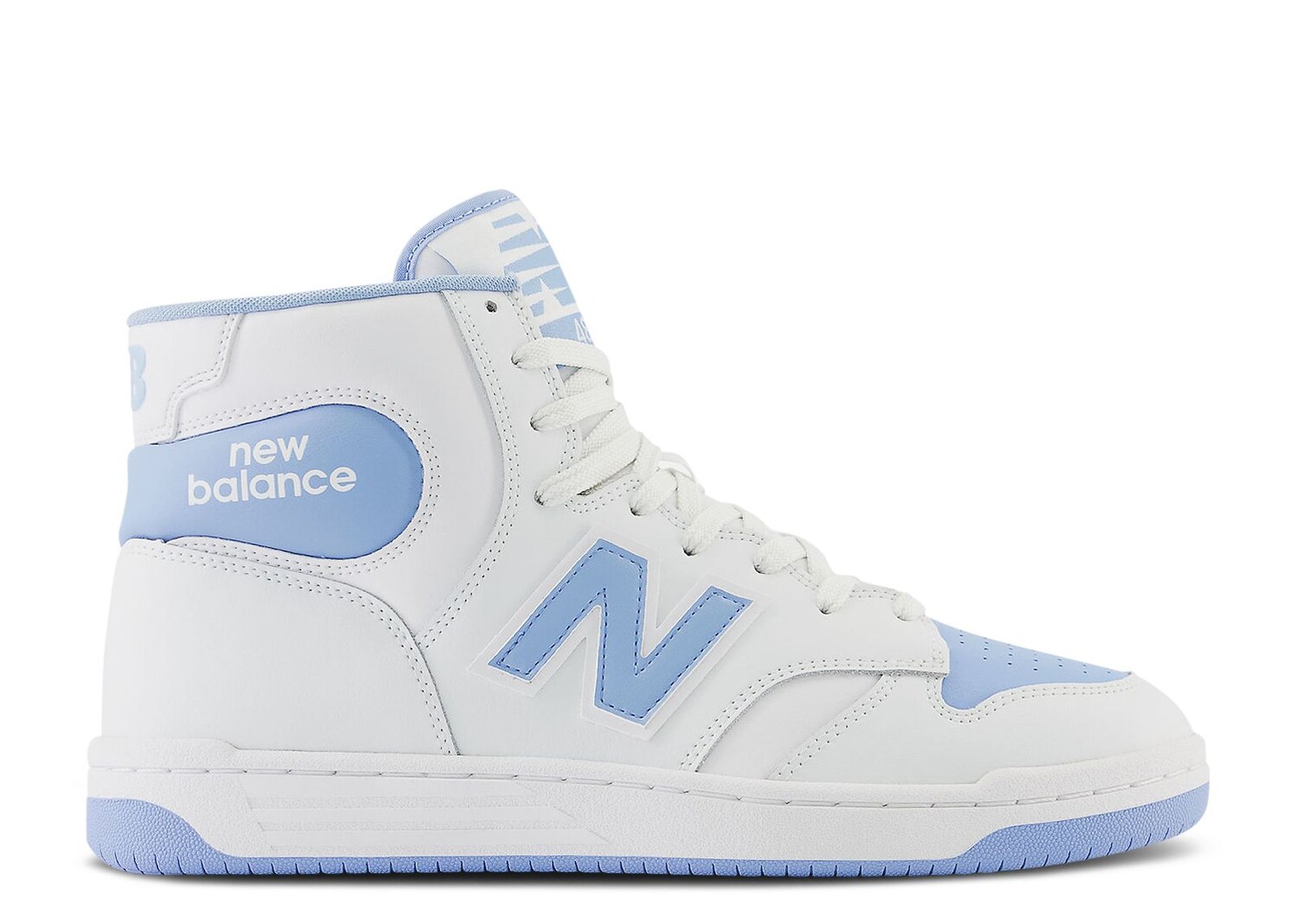 

Кроссовки New Balance 480 High 'White Team Carolina', белый