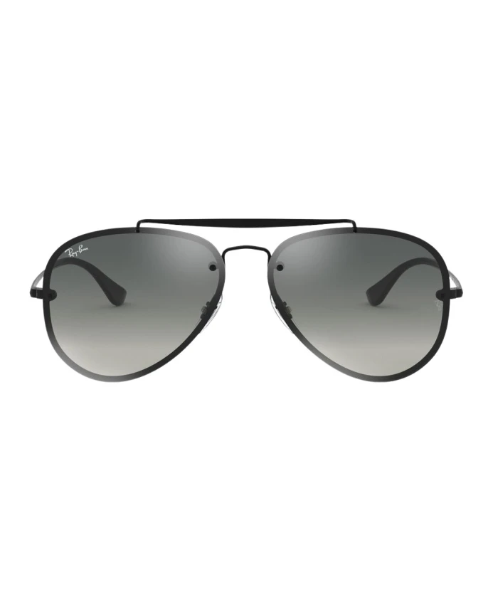 

Большие солнцезащитные очки авиаторы Ray-Ban, черный
