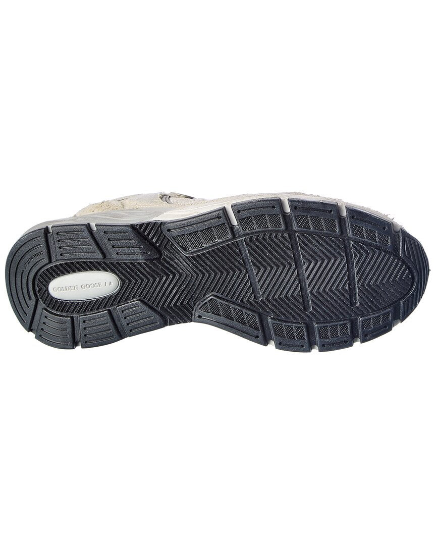 

Кроссовки Golden Goose Dad-Star из парусины и замши, белый