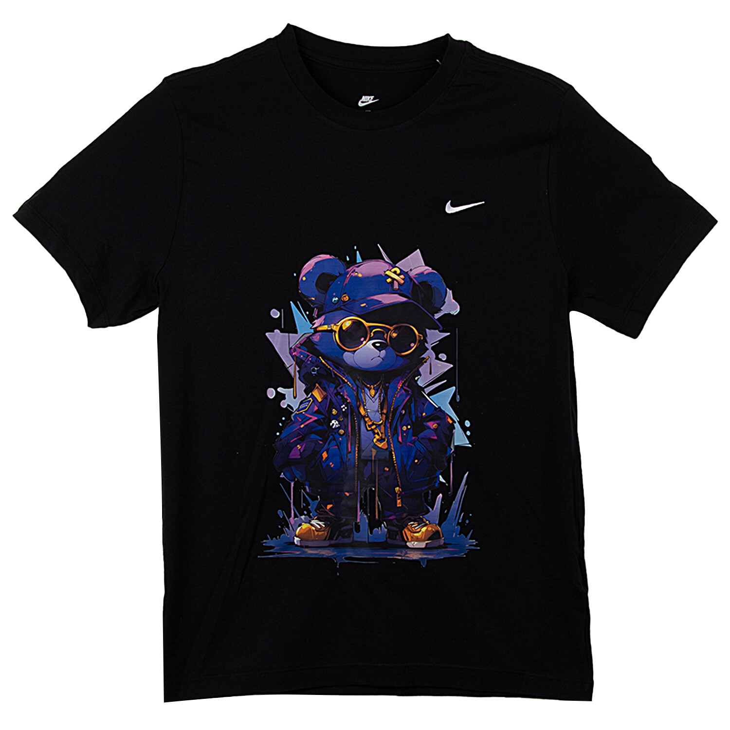 

Футболка мужская черная Nike, черный