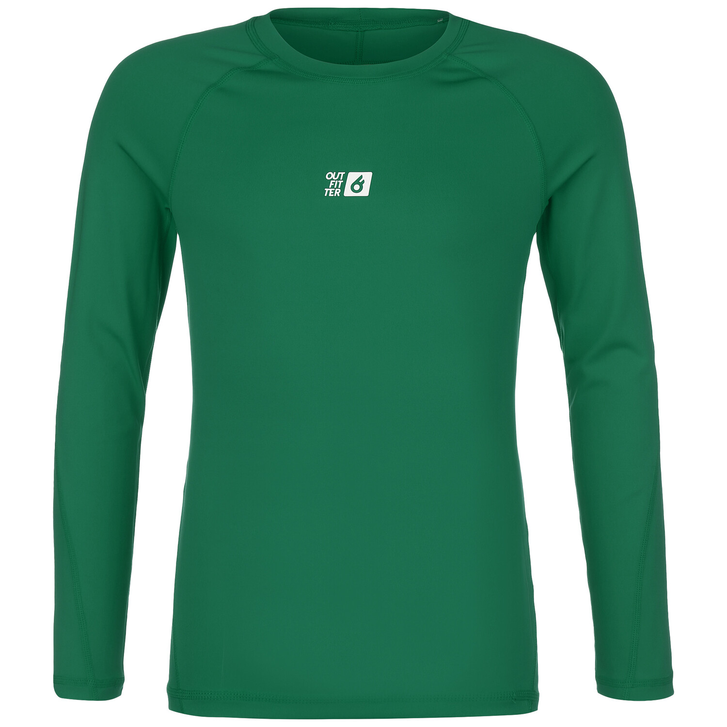 

Лонгслив OUTFITTER Trainingsshirt OCEAN FABRICS TAHI, зеленый