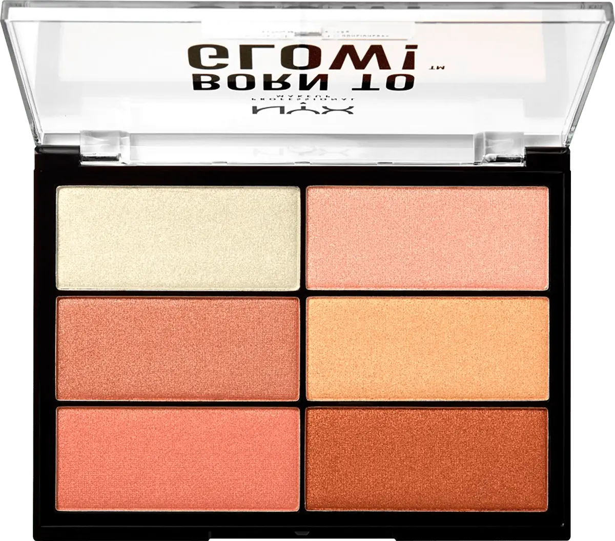 Палитра хайлайтеров 01 Born To Glow 1 NYX PROFESSIONAL MAKEUP