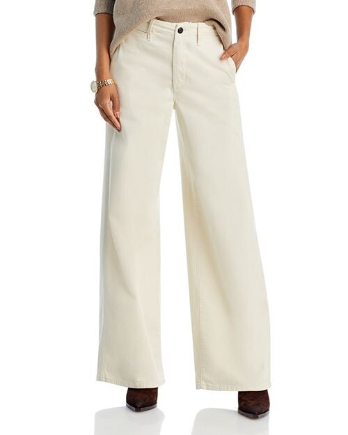 

Широкие брюки чинос Sofie rag & bone, цвет Brown