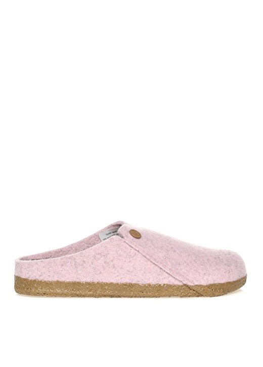 

Светло-розовые женские зимние домашние тапочки Birkenstock