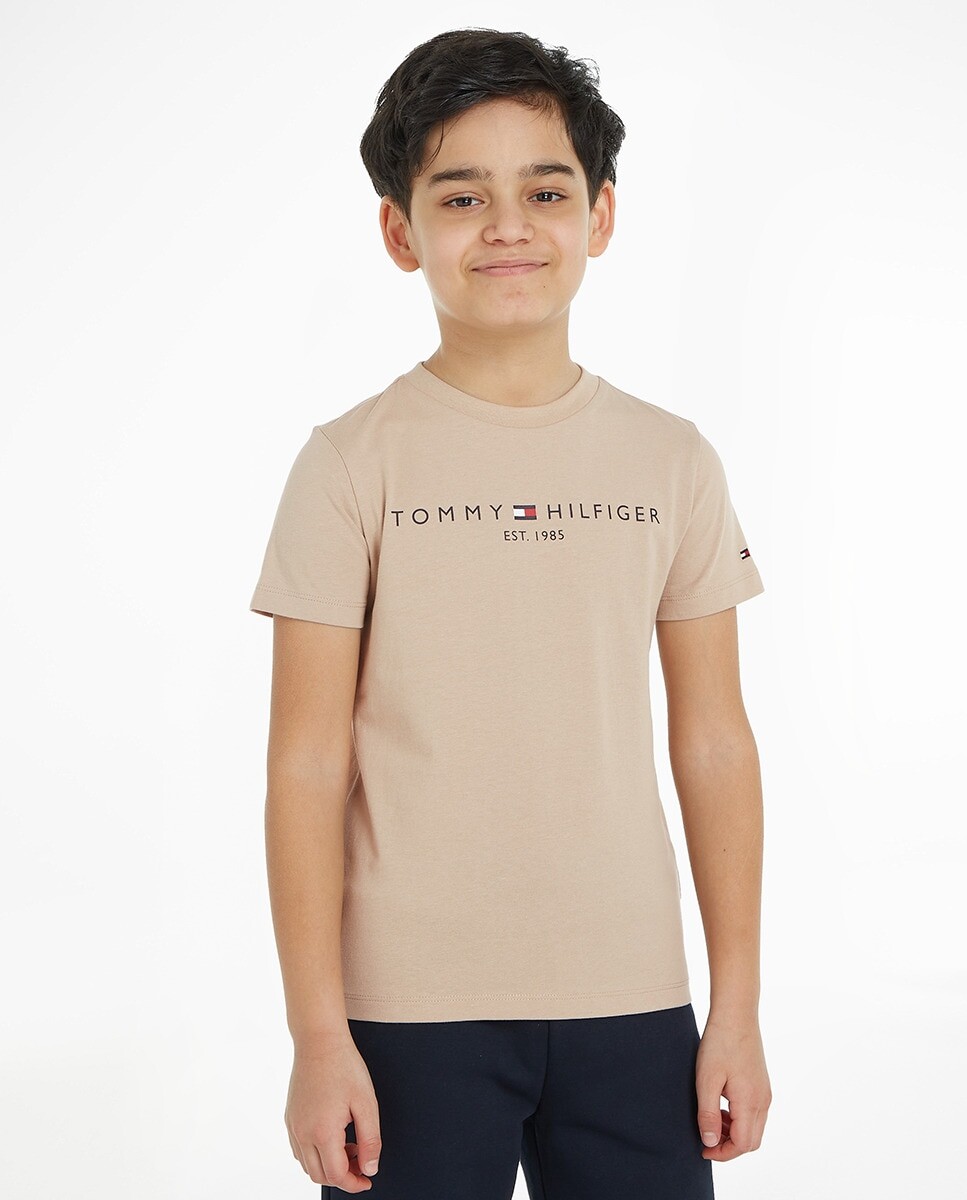 

Футболка для мальчика с круглым вырезом и короткими рукавами Tommy Hilfiger