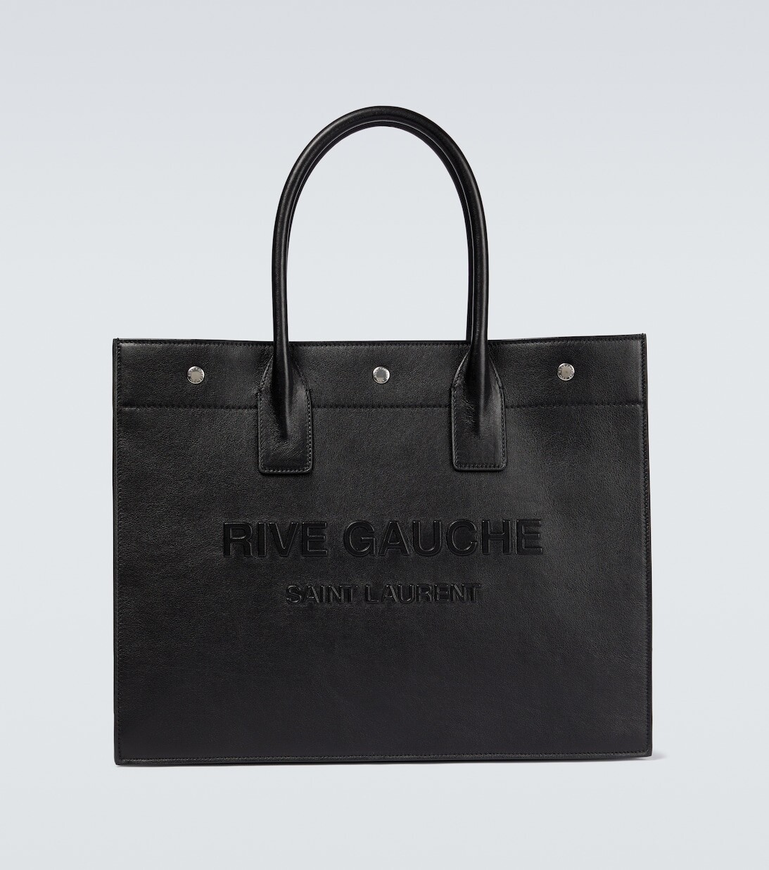 

Сумка-тоут Rive Gauche из кожи Saint Laurent, черный