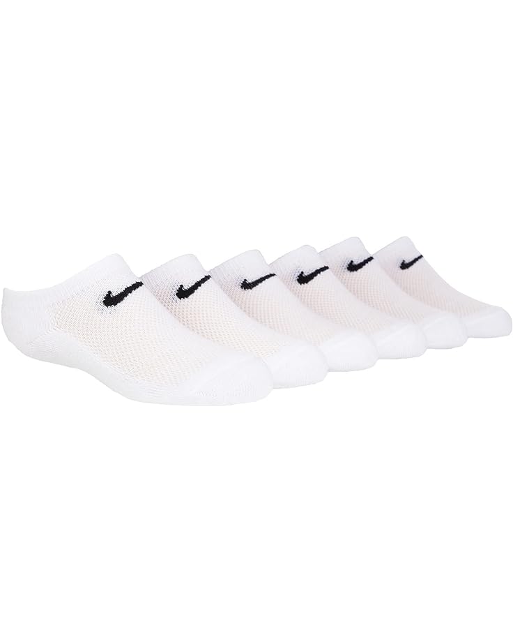 Носки Nike Cushioned Mesh No Show Socks 6-Pack, белый