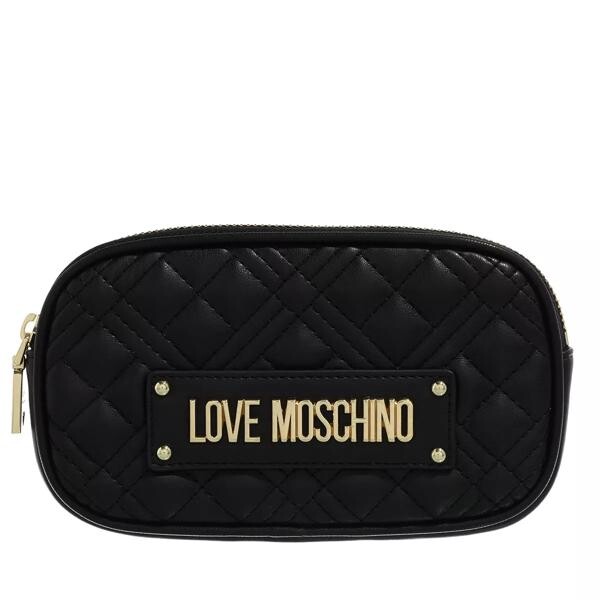 

Кошелек portaf quilted pu Love Moschino, черный