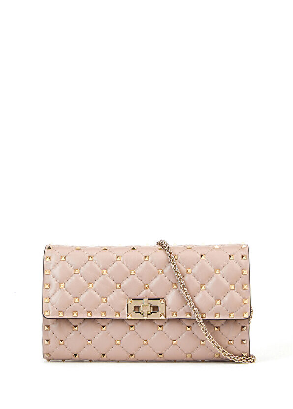 

Женская кожаная сумка rockstud spike powder Valentino Garavani