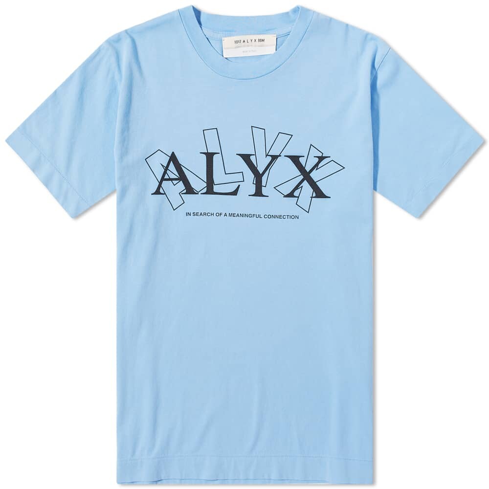 

Футболка с логотипом 1017 ALYX 9SM 2X, синий