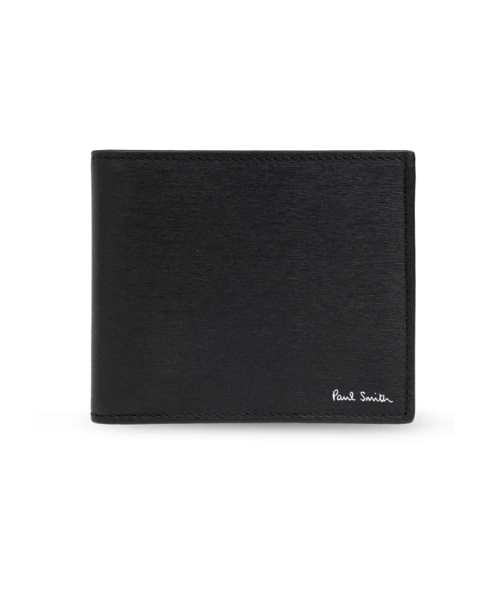 

Складной кошелек с логотипом Paul Smith, черный