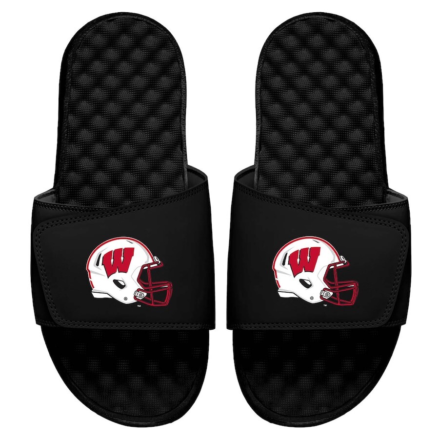 

Шлепанцы ISlide Wisconsin Badgers, черный