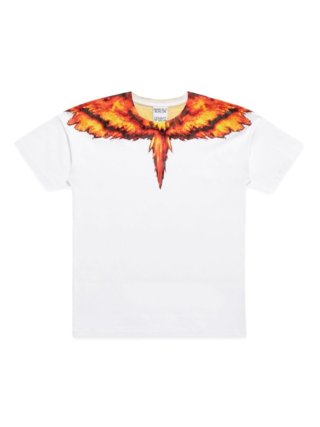

Marcelo Burlon County Of Milan Kids футболка Colordust Wings, белый