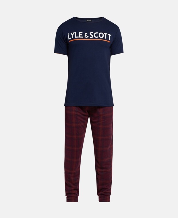 

Пижама Lyle & Scott, цвет Russet