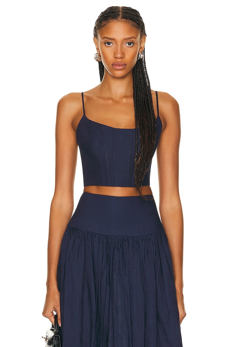 

Топ Zimmermann Alight Corset, цвет Dark Navy