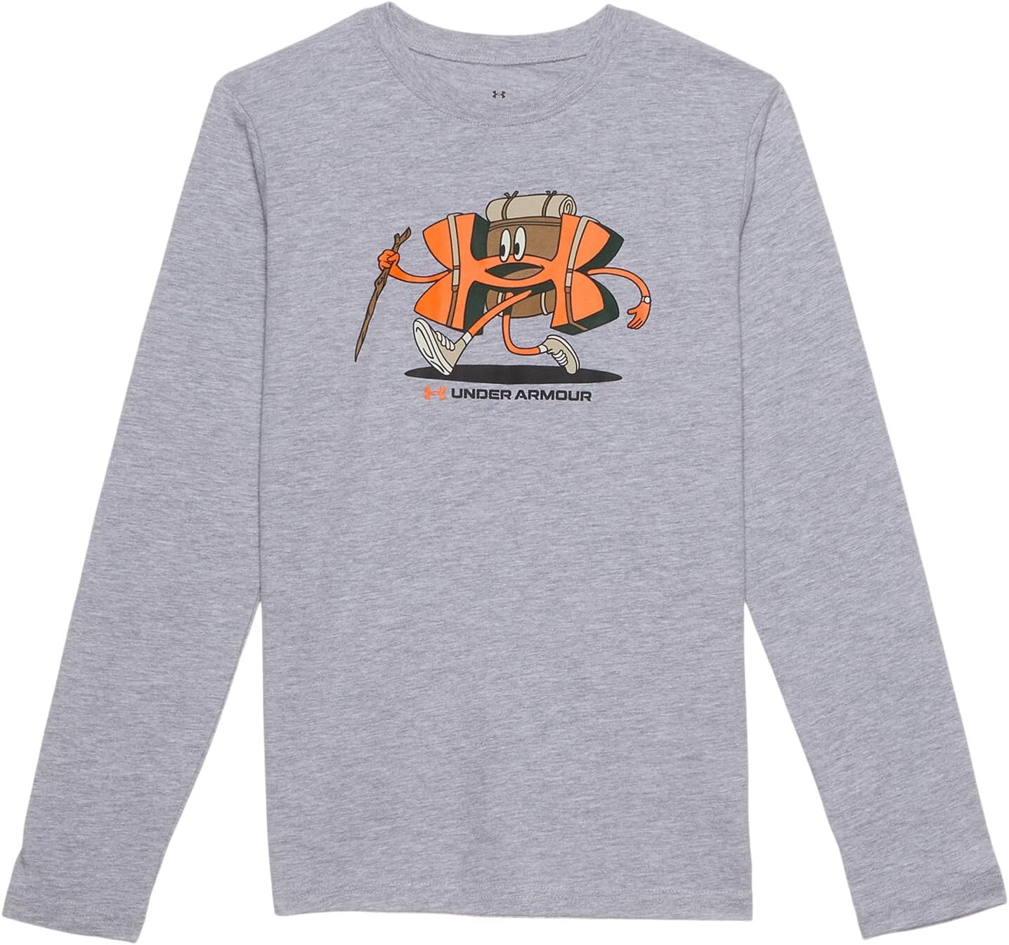 

Футболка Under Armour Kids Ua Hiker Long Sleeve Tee, цвет Mod Gray