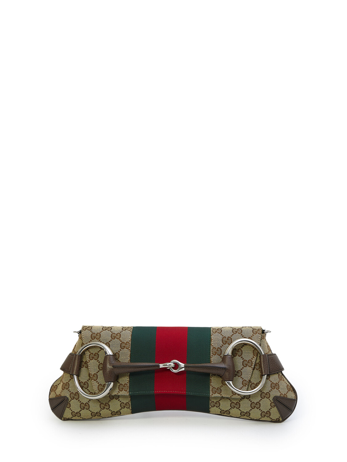 

Сумка через плечо Gucci Medium Gucci Horsebit Chain, бежевый