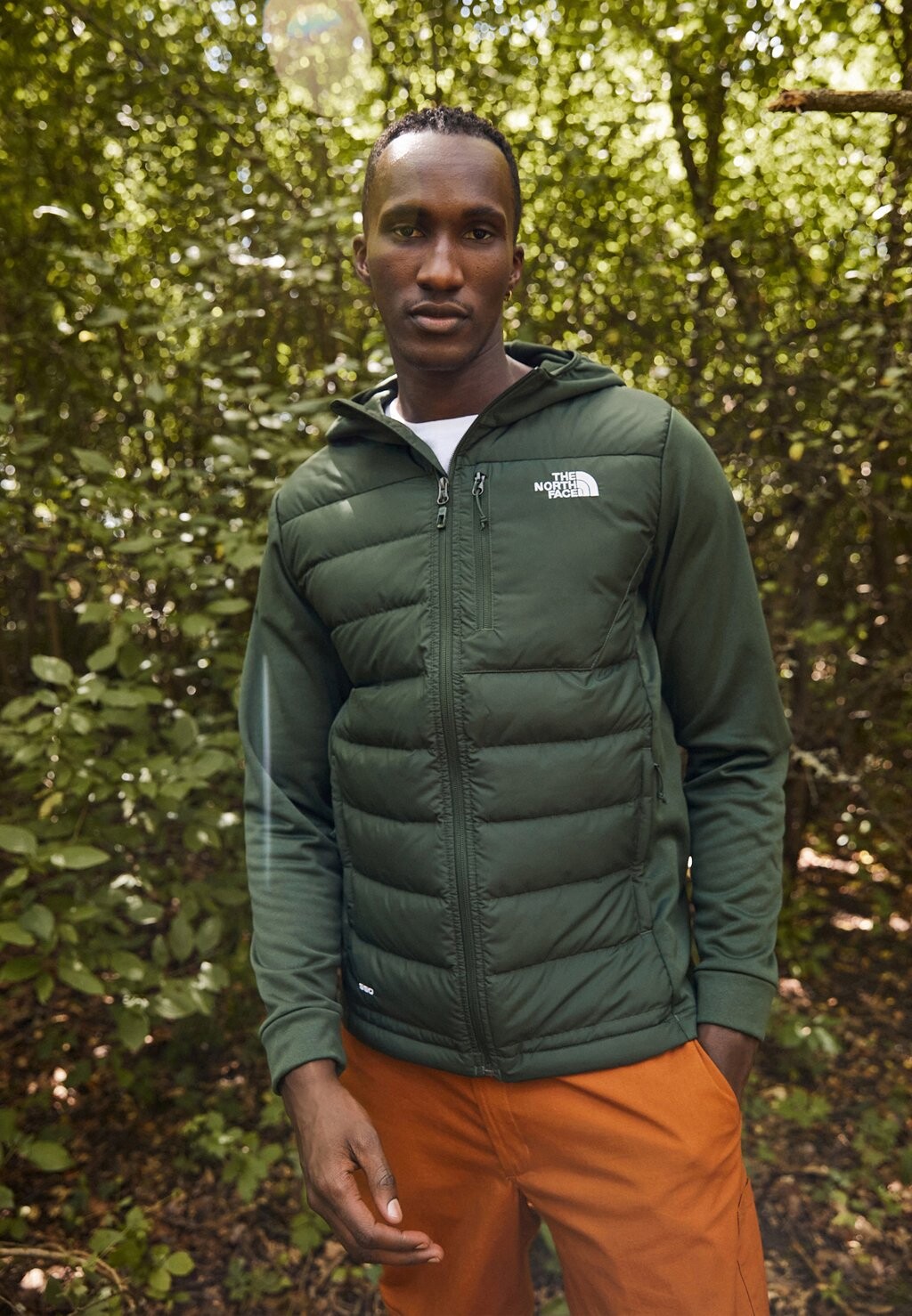 

Пуховик Aconcagua Hybrid The North Face, цвет pine needle