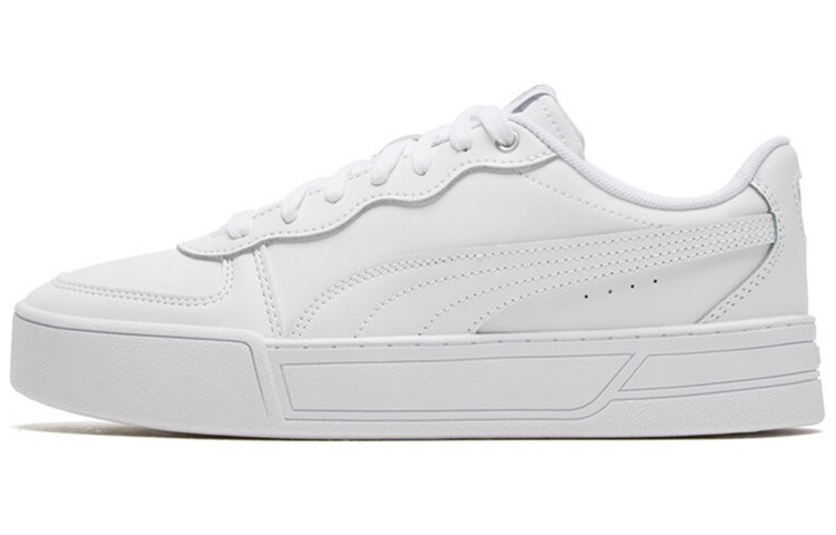

Туфли женские Puma Skye Skate, белый / серебристый