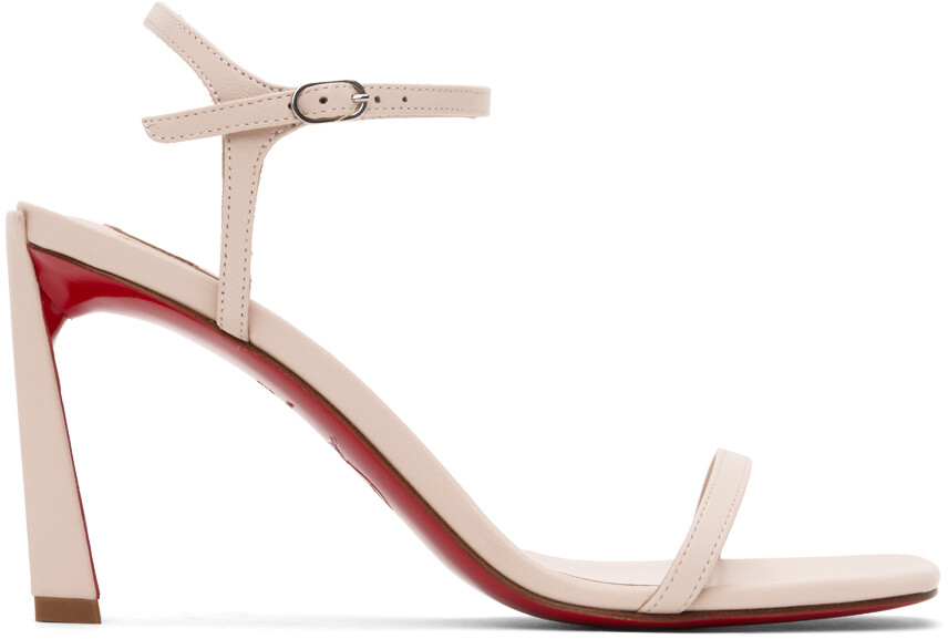 

Бежевые босоножки на каблуке Condora 85 Christian Louboutin