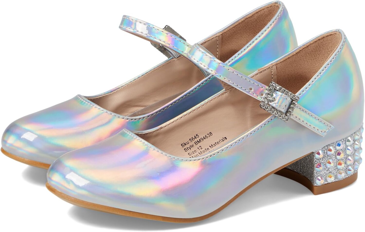 

Туфли Tara Mary Jane Badgley Mischka, цвет Silver