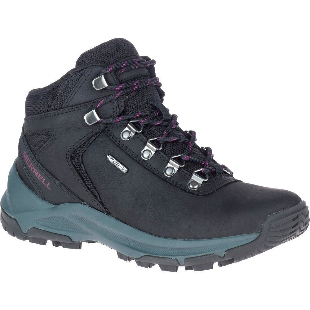 

Походные ботинки Merrell Erie Mid Leather Waterproof, черный