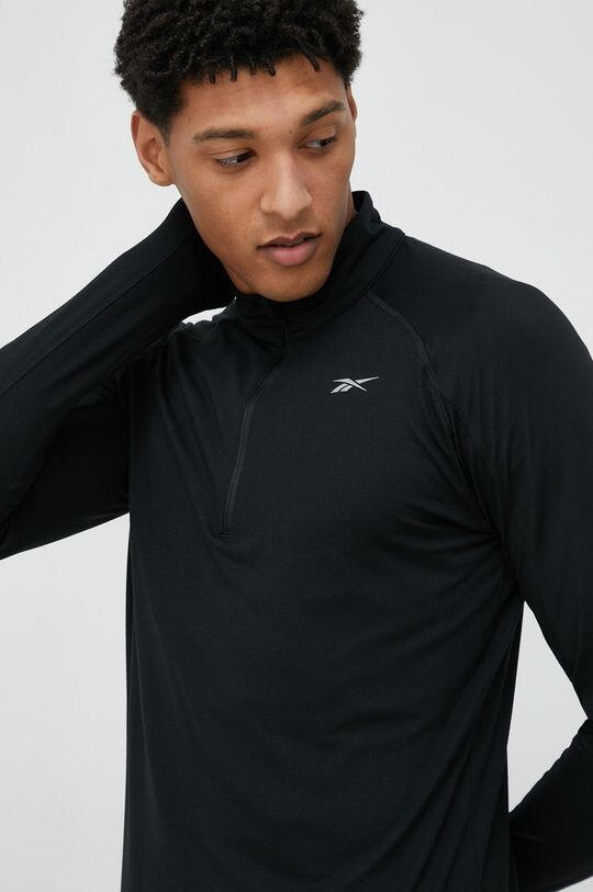 

Беговые кроссовки Quarter-Zip с длинным рукавом Reebok, черный