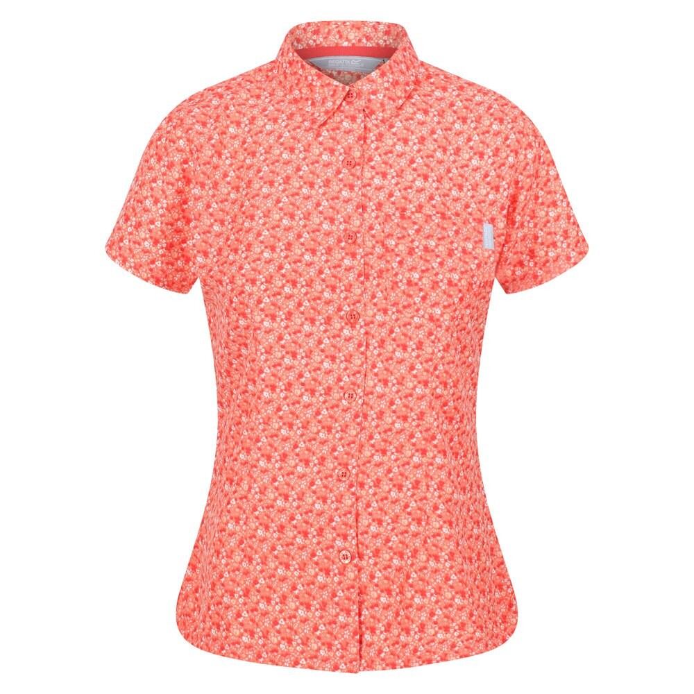 

Рубашка Regatta Mindano VI Ditsy Print, розовый