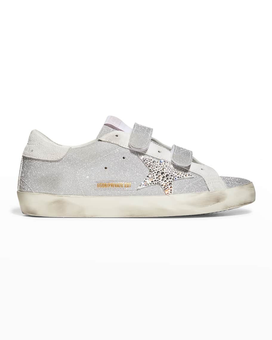 

Кроссовки Superstar Old School Crystal Grip Golden Goose