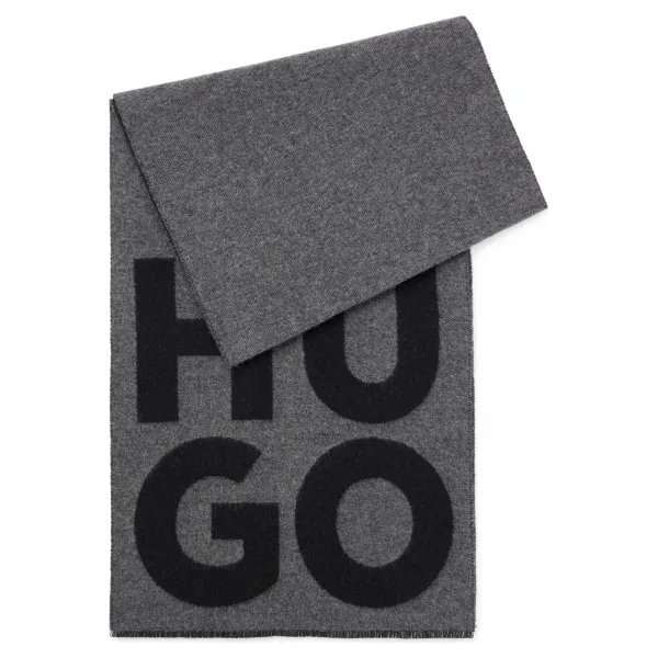 

Шерстяной шарф - z Hugo, серый