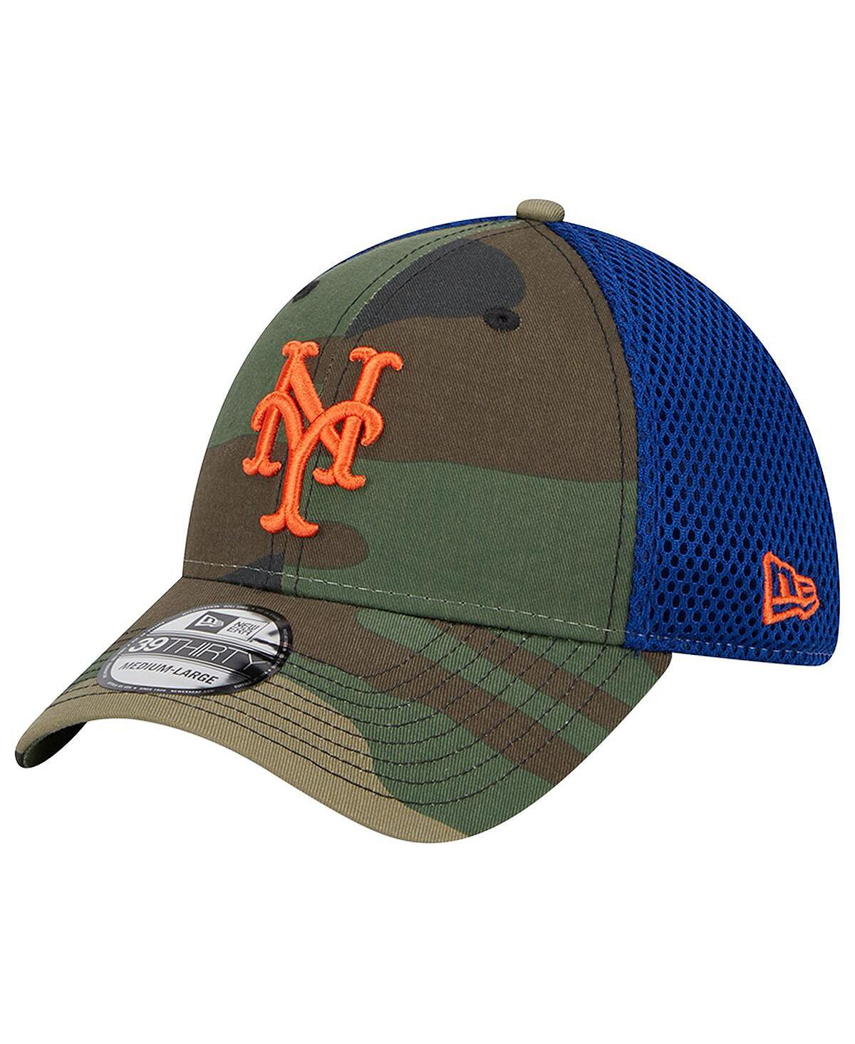 Мужская камуфляжная кепка New York Mets Team Neo 39THIRTY Flex Hat New Era мужская камуфляжная футболка new york mets team pro standard