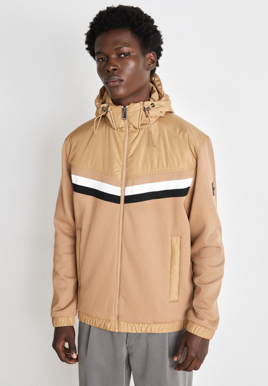 

Куртка BOSS SEEGER, цвет medium beige