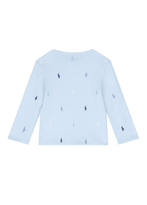 

Кардиган для мальчика с синим логотипом Polo Ralph Lauren